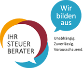 Logo Wir bilden aus – Steuerberater